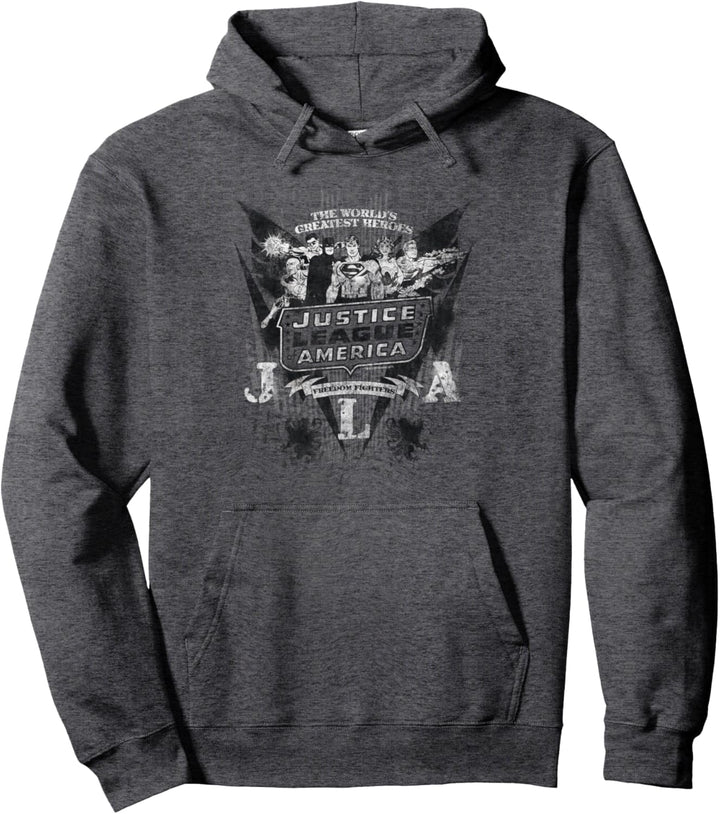 Justice League Greatest Heroes Pullover Hoodie