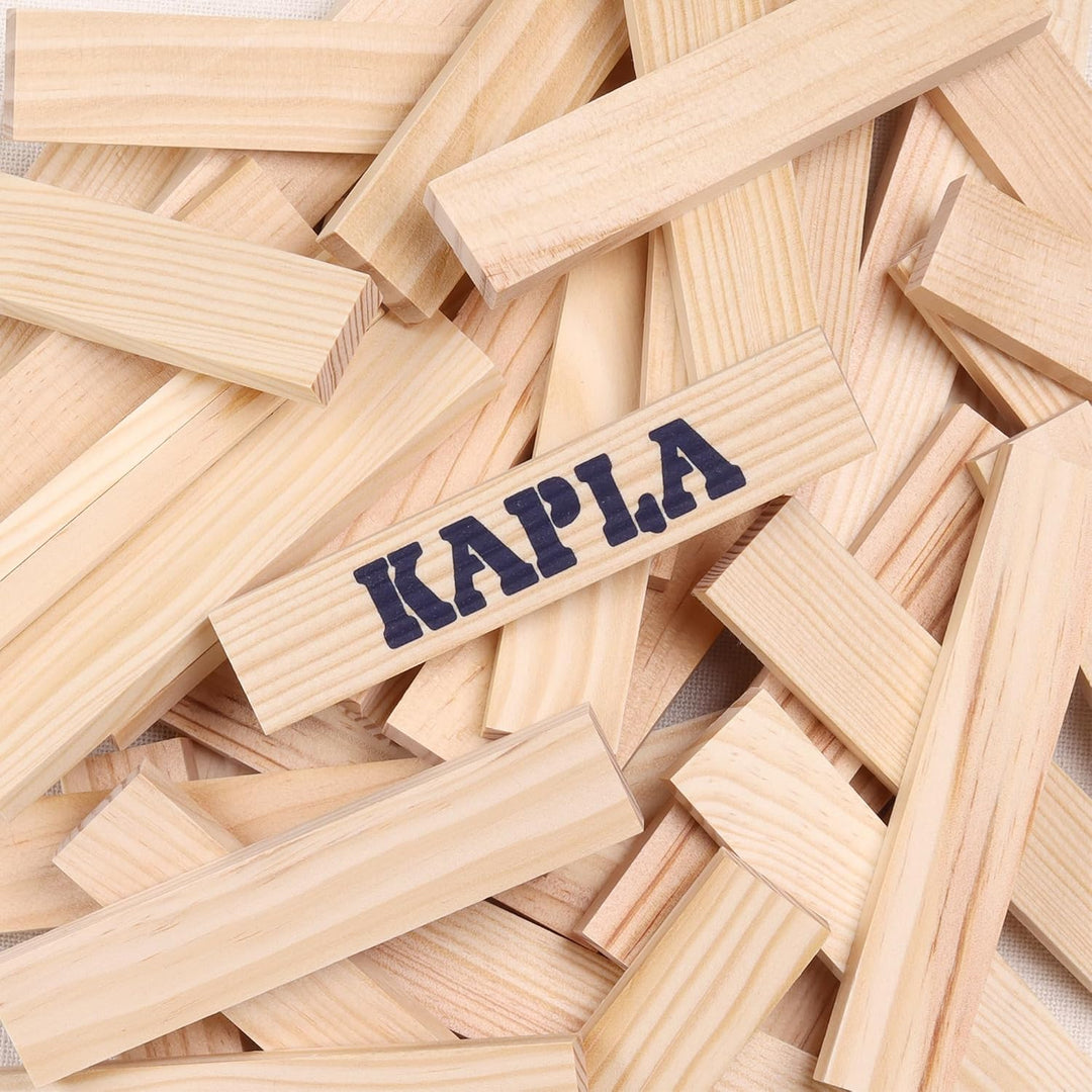 KAPLA - 1000er KISTE - 1000 Holzplättchen, Konstruktionsspiel, Bausteine & Holzspielzeug, ab 2 Jahre