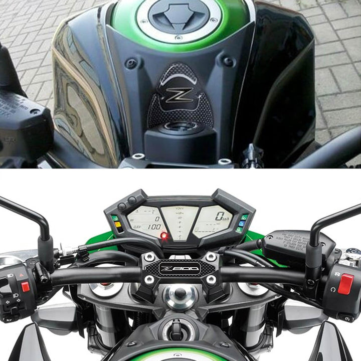 labelbike - KIT Harz Aufkleber Carbon Schutz kompatibel mit Motorrad Z800 Kawasaki Z 800