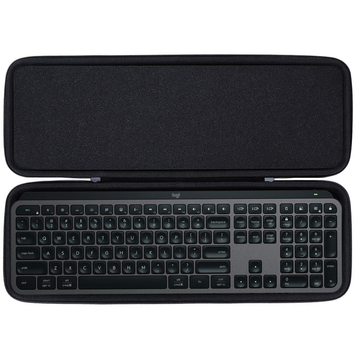 Hart Reise Schutz Hülle Etui Tasche für Logitech MX Keys S/MX Keys Illuminated/MX Keys S Plus Tastat