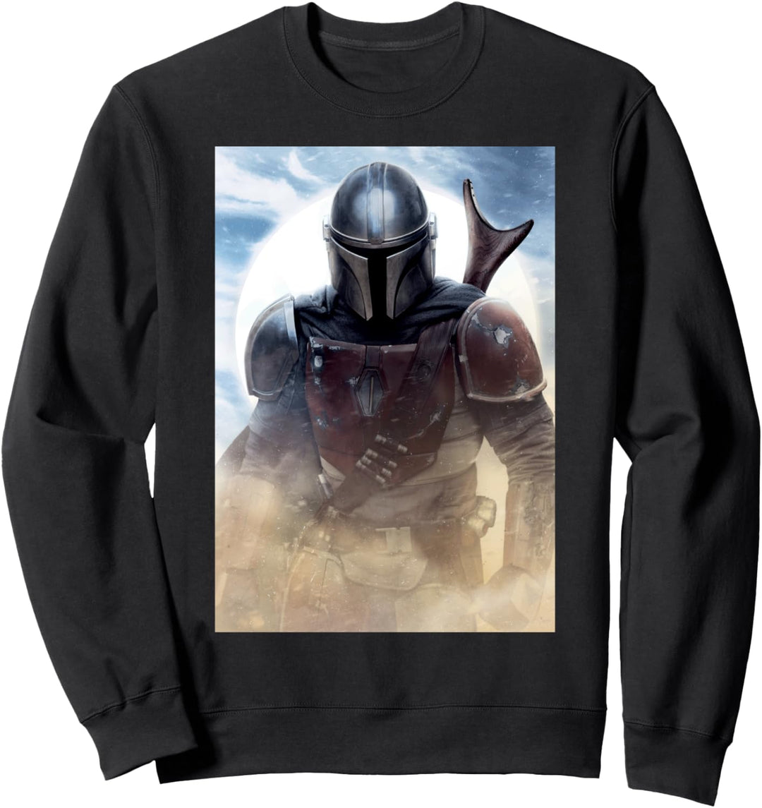 Star Wars The Mandalorian Dusty Portrait Sweatshirt