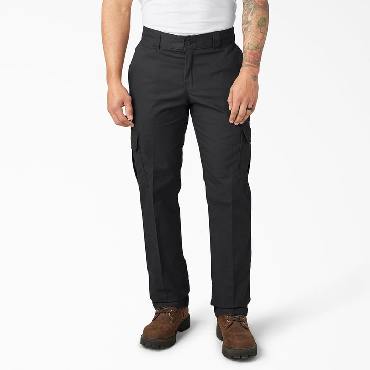 Dickies Herren Pant روللل De Sarja Reta Regular Straight Stretch Twill Cargo Hose 30W / 30L Schwarz,