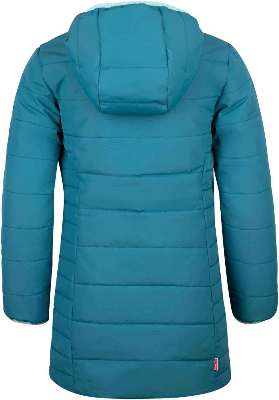 Trollkids Mädchen Wintermantel Winterjacke Stanavanger 92 Blaugrün/Wasserblau, 92 Blaugrün/Wasserbla