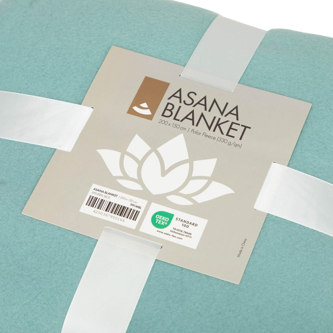 Bodhi Yogadecke ASANA Blanket | Weiche & Warme Kuscheldecke | Meditationsdecke für Shavasana | Tages