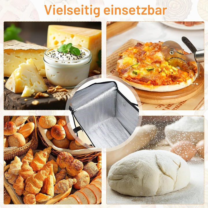 Brot Gärbox, Sauerteigbrot Gärbox mit Einstellbarer Temperatur und Timer, für Selbstgemachtes Brot u
