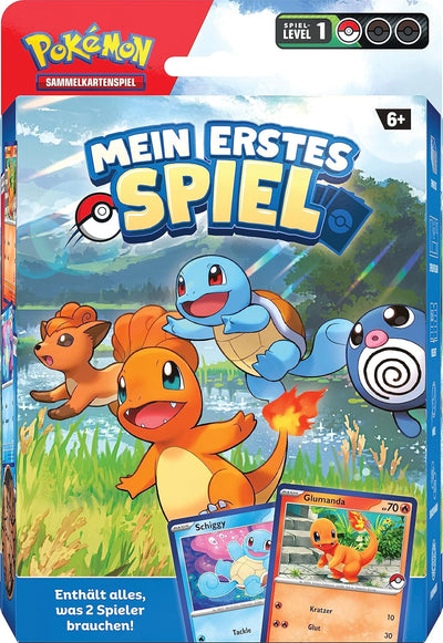 Pokémon-Sammelkartenspiel: Mein erstes Spiel – Glumanda und Schiggy (Mit 2 spielbereiten Mini-Decks