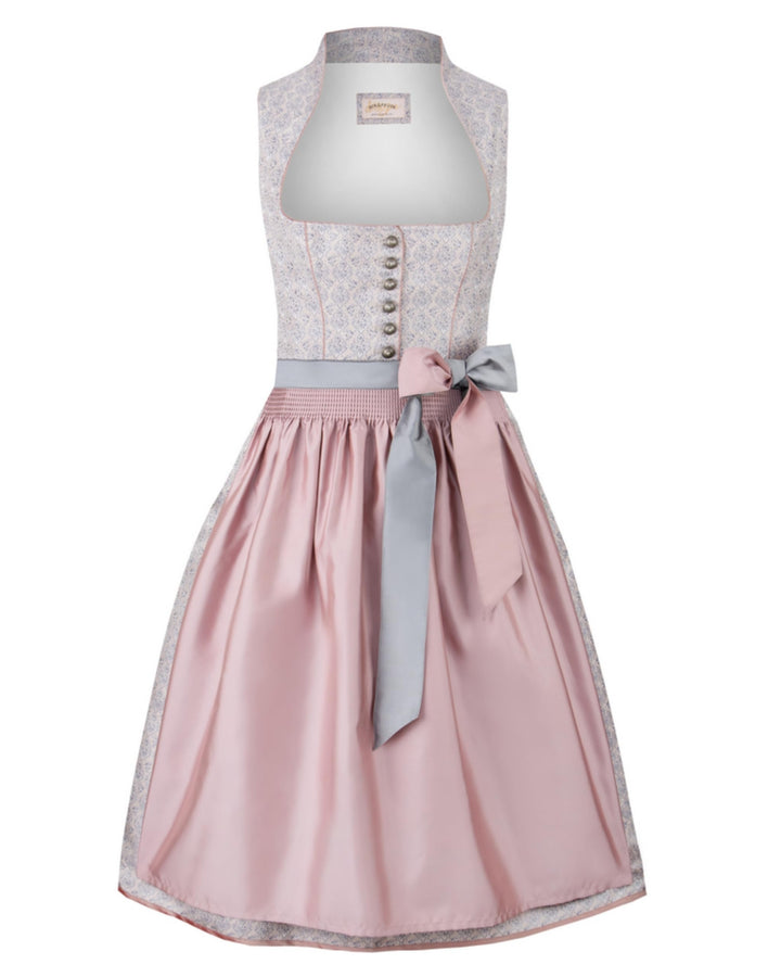 Stockerpoint Damen Dirndl Monroe Kleid für besondere Anlässe 32 Altrosa, 32 Altrosa