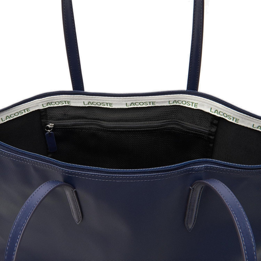 Lacoste Damen Nf1888po Umhängetaschen Stift Blau, Stift Blau