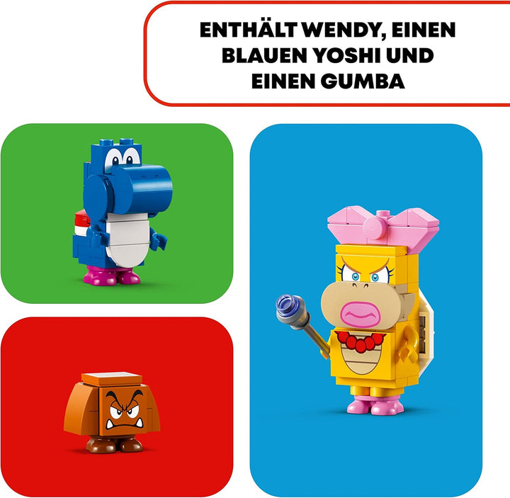 LEGO 71418 Super Mario Kreativbox - Leveldesigner-Set mit Gras, Lava und Wüstenmodellen zum Kombinie