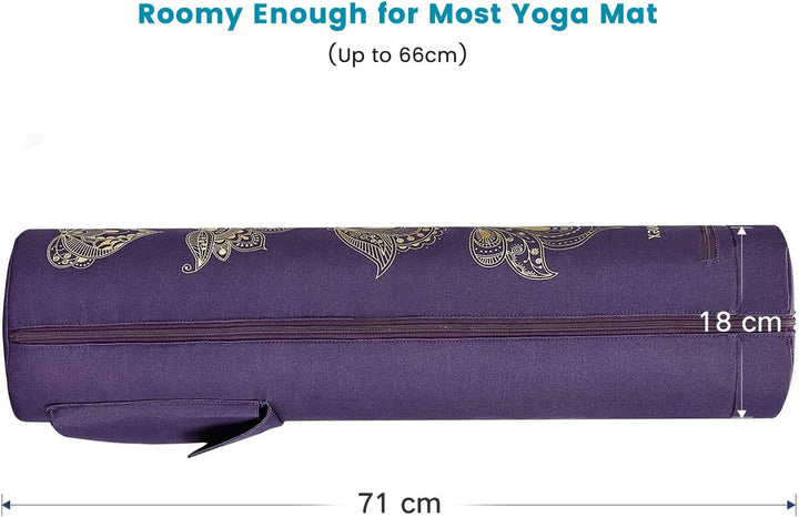 Gonex Yogatasche, Yogamatte Tasche Durchgehender Reissverschluss für Robuste wasserdichte Yogamatten