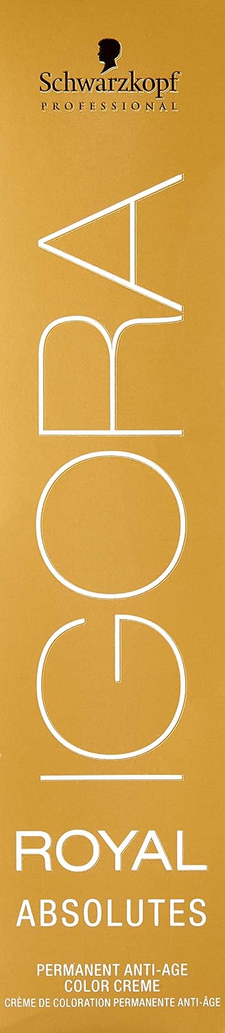 Schwarzkopf Professional Igora Royal Absolutes 7-40 mittelblond beige natur, 1er Pack (1 x 60 ml) 7-