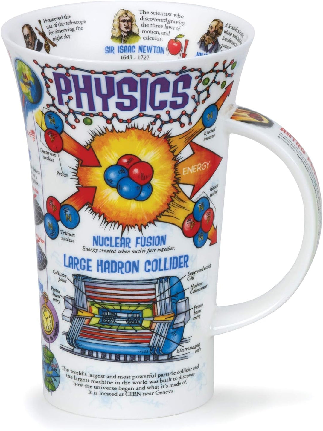 Dunoon Physics Tasse aus feinem Porzellan, für GCSE, A Level, Degree, Teacher, Graduation