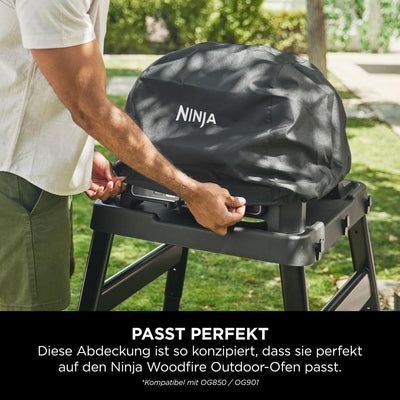 Ninja Woodfire XL Grillabdeckung, offizielles Ninja-Zubehör, kompatibel mit Ninja Woodfire XL BBQ Gr