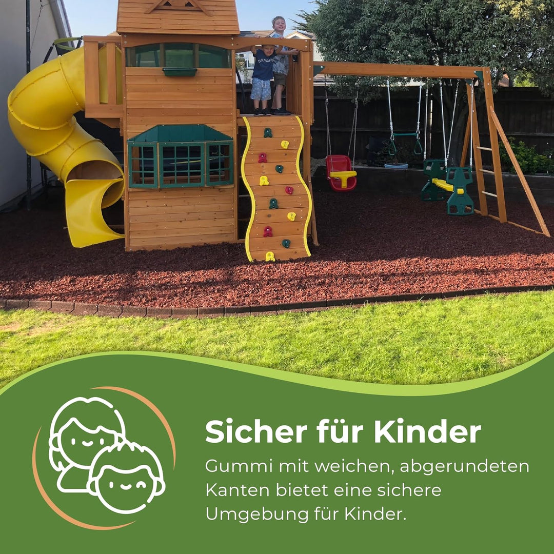 EcoShape FlexiBorder - Flexibel Rasenkante - Beeteinfassung für Rasenflächen - Wege - Erhöhte Begren