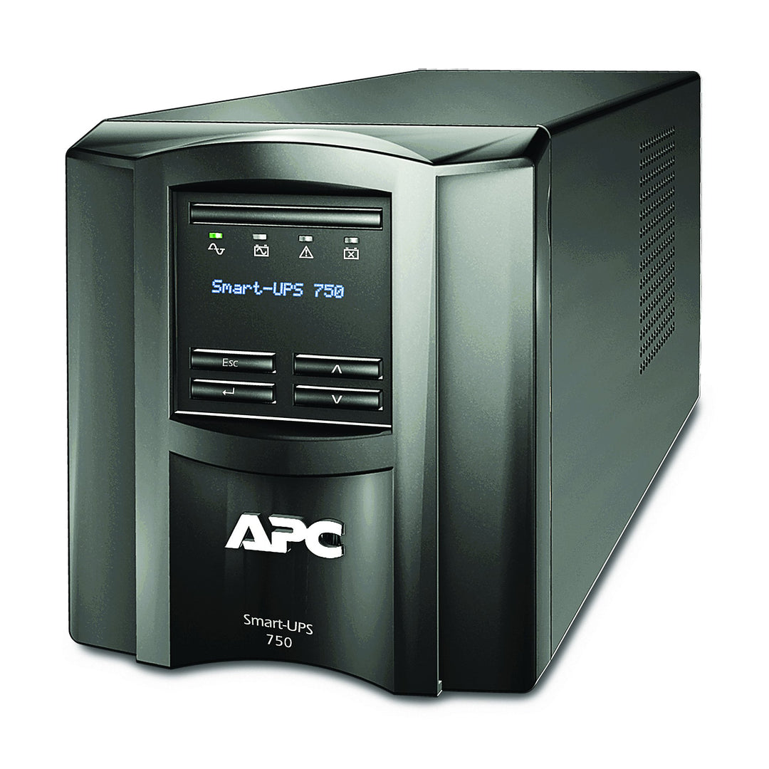 APC SMT750C Ununterbrochenes Netzteil 6 Ausgänge AC Line Interaktiv 750VA 500W - Ununterbrochene Ene
