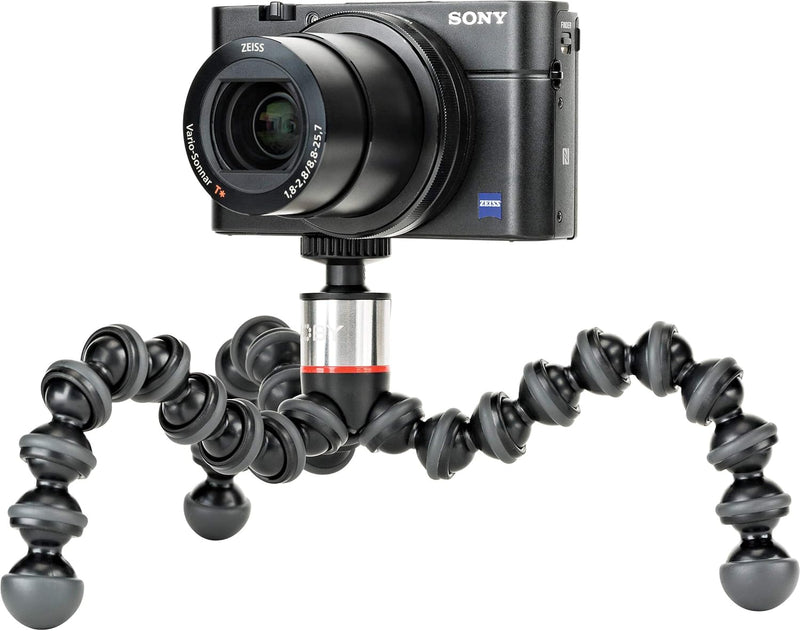 JOBY JB01502-BWW GorillaPod 500 flexibles Ministativ (mit integriertem Kugelkopf für kompakte und 36