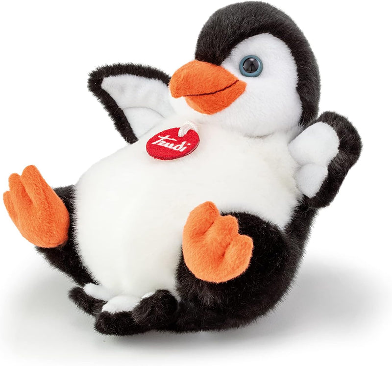 Trudi TUDC2000 Klassik Plüschtier Pinguin Pino ca. 13 cm, Grösse S, hochwertiges Stofftier mit weich