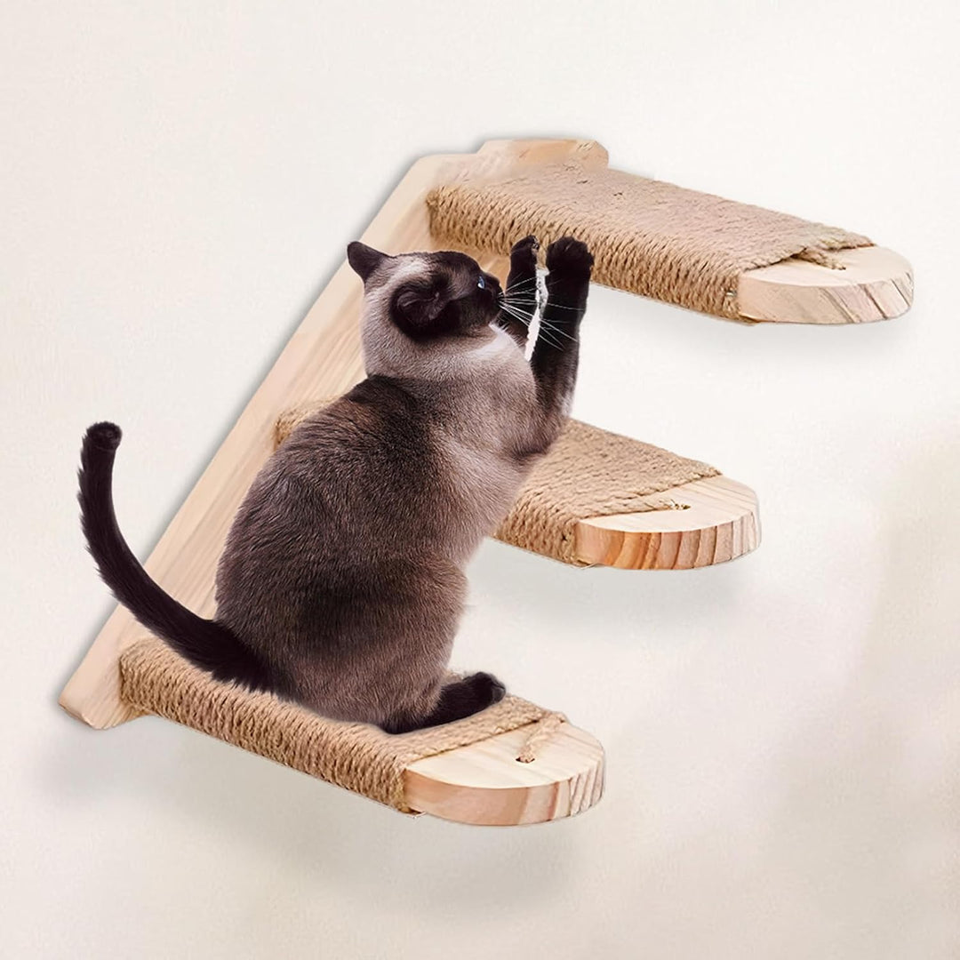 Katzen-Kletterstufen für die Wand, schwebende Wandregale - Stabile Katzentreppe | Platzsparende, sic