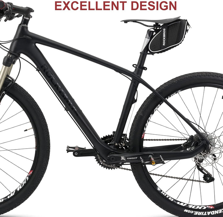 ROCKBROS Satteltasche für Fahrrad, MTB, Fahrradtasche hinten, Sattel, 1,5 l, wasserdicht, reflektier