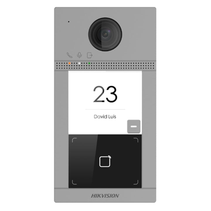 Hikvision DS-KV8113-WME1(C) Einfamilien-WLAN/IP-Aussenstation aus Metall für den eigenständigen Betr