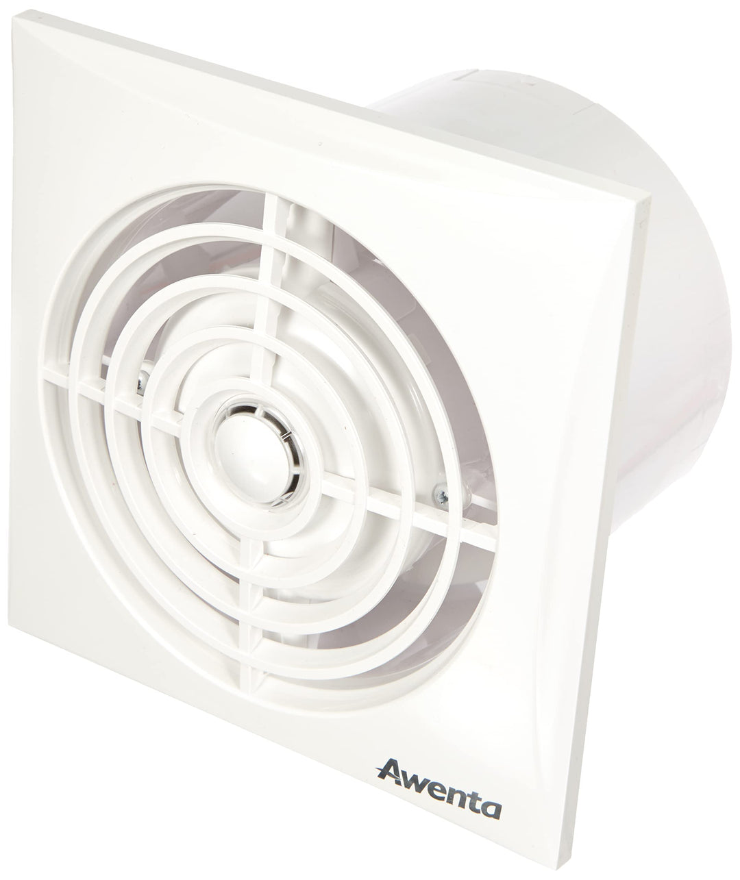 Badlüfter weiss Ø 100mm sehr leise + Leistungsstark Lüfter Ventilator Deckenlüfter Wandlüfter WZ Bad