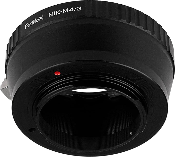 Fotodiox Lens Mount Adapter Compatible with Nikon F-Mount Lenses on Micro Four Thirds Mount Cameras