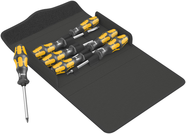 Wera 05137811001 Kraftform 900/7 Set 1 Schraubendrehersatz, 7-teilig