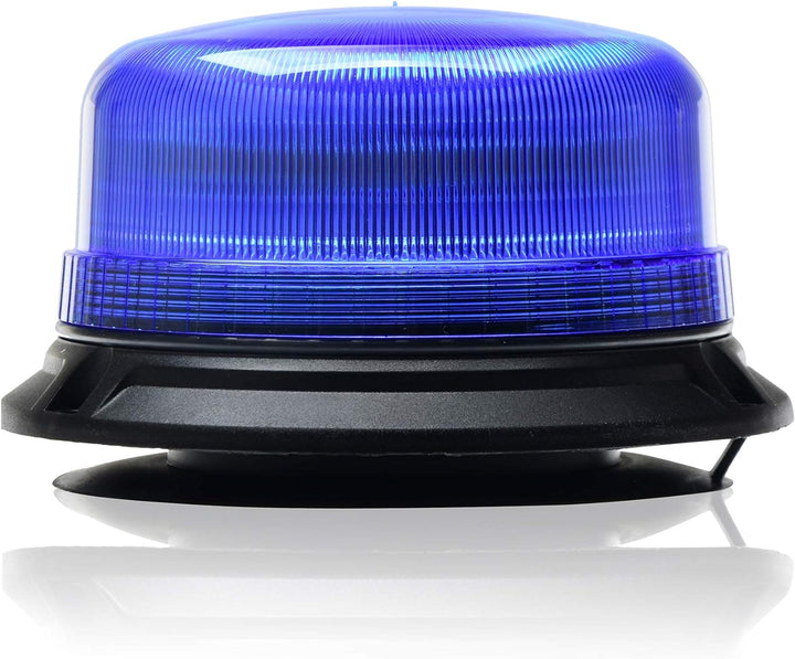 LED-MARTIN® Rundumleuchte XR20 ECO - 12V/24V- Blau - Magnetfuss - 3,5m Kabel - für Polizei, Feuerweh