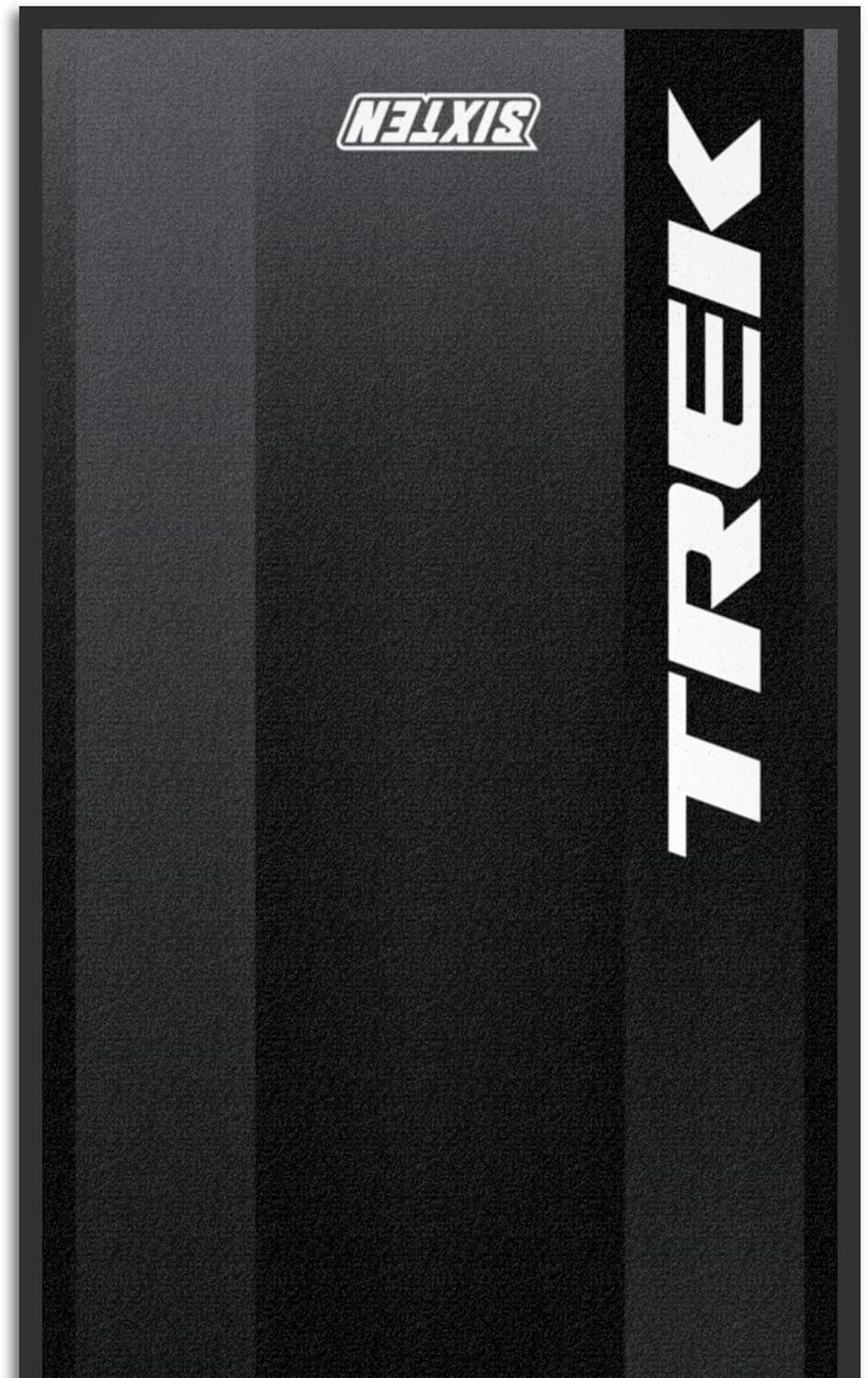 SIXTEN 65x180 Heimtrainer-Fahrradmatte für Trek - Vibrations- und geräuschdämpfende Trainingsmatte -