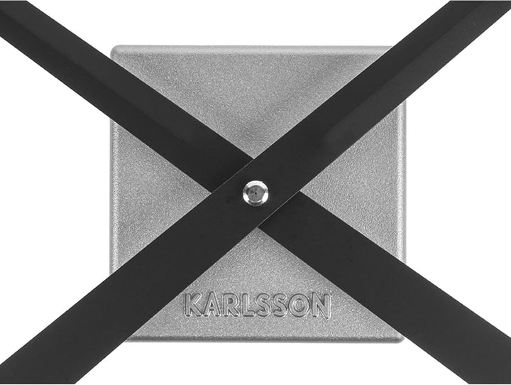 Karlsson KA5698MC DIY Cubic Uhr, Wanduhr, Kunststoff, Mehrfarbig, One Size One Size Mehrfarbig, One