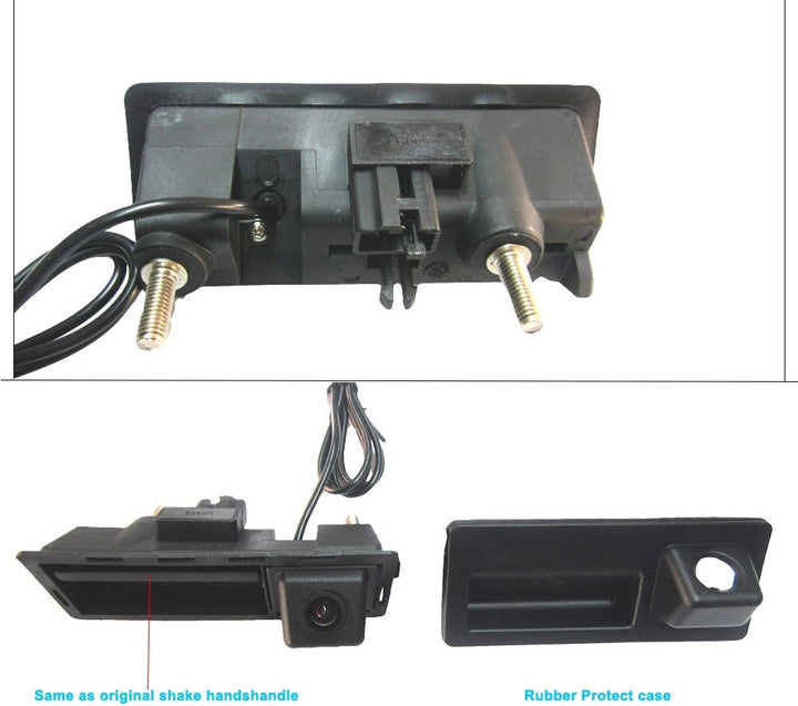 Wasserdicht Nachtsicht Auto Kofferraum Griff Rückfahrkamera Rückfahrkamera Replacement for Tiguan To