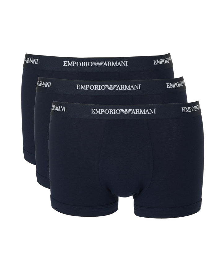 Emporio Armani Underwear Herren Badehose (3er Pack) S Armani Blue/Armani Blue/Armani Blue, S Armani