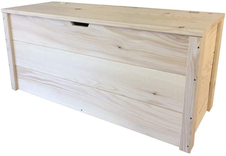 TOTAL WOOD 2012 Truhebank sitzbank sitztruhe truhen banktruhe aus Holz 100x40x45H cm, 100X40X45