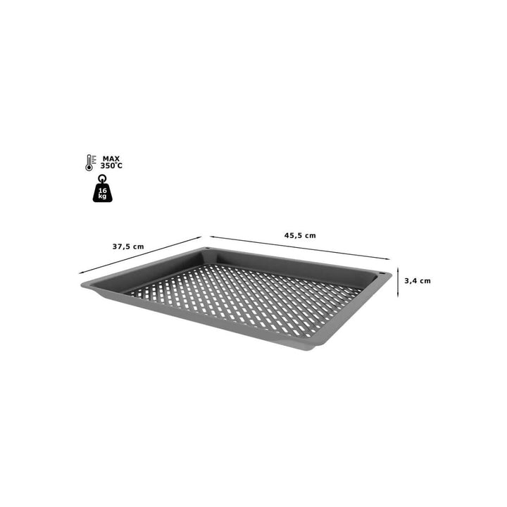 Bosch HEZ629070 Air Fry Grillblech, anthrazit