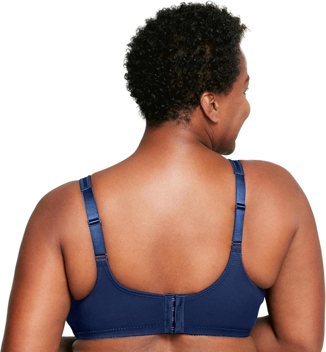 Glamorise Damen Minimizer Bra 80C Blau, 80C Blau