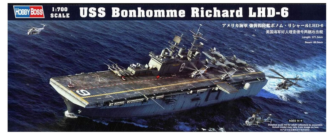 Hobby Boss 83407 Modellbausatz USS Bonhomme Richard LHD-6