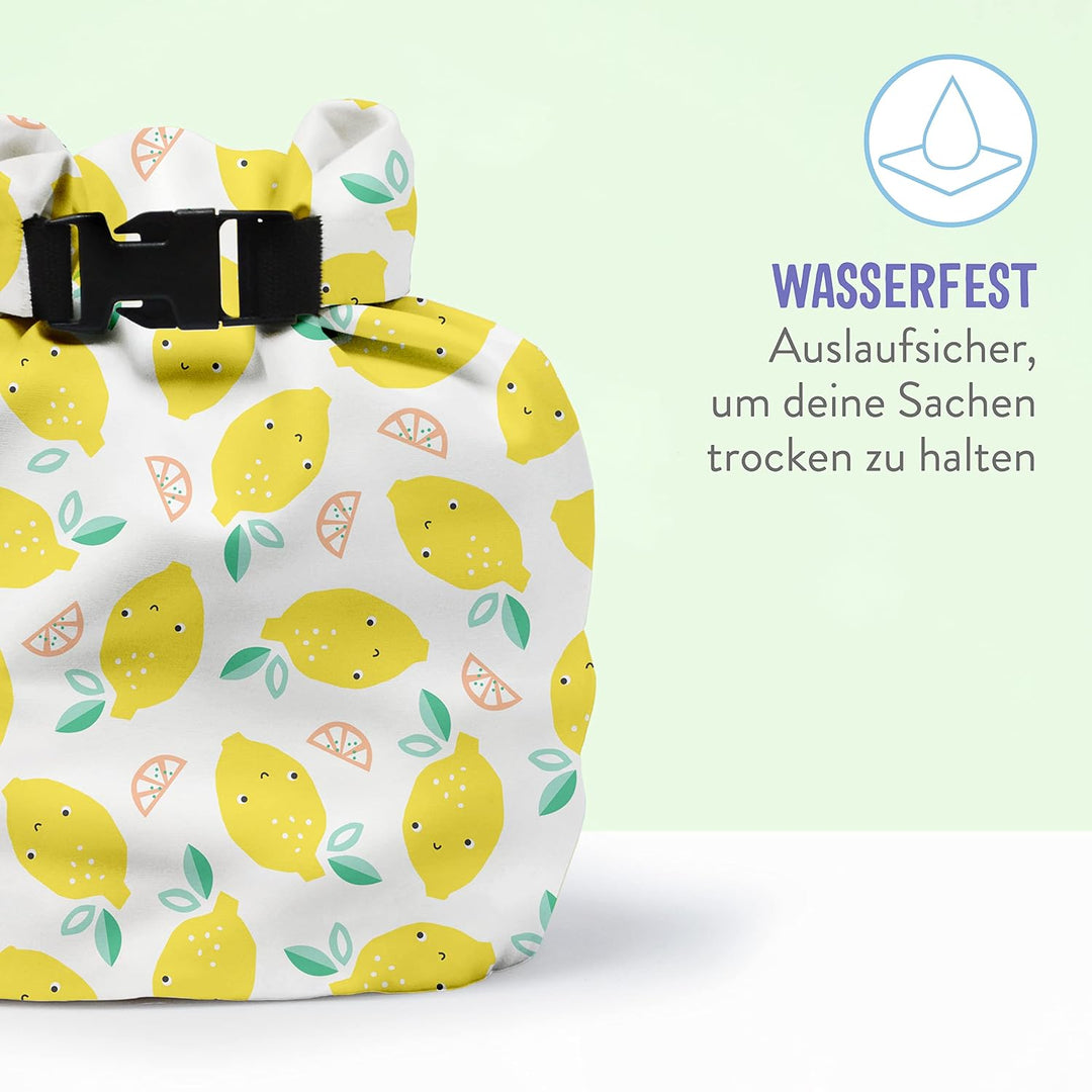 Bambino Mio, Wetbag für unterwegs - Wasserdichte, Wiederverwendbare Windeltasche zum Reisen, (Freche