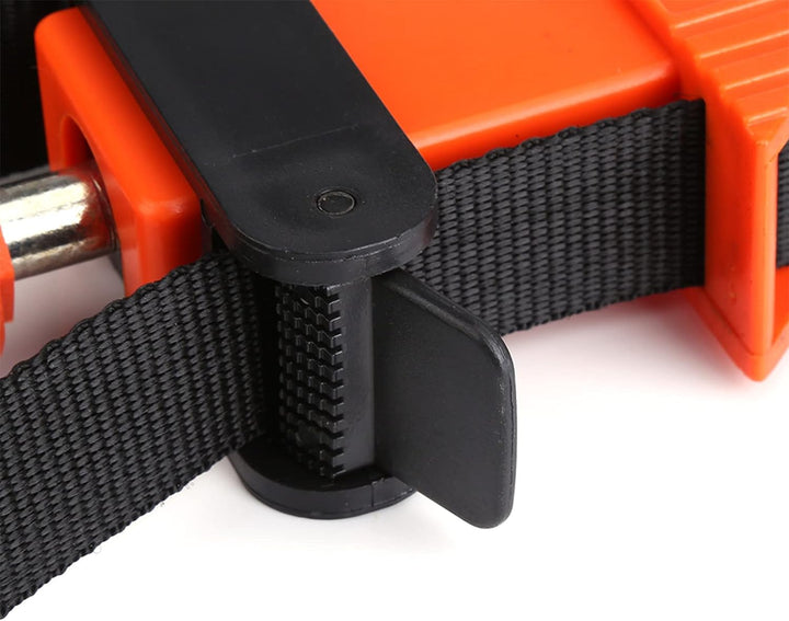 Asixx Bandzwinge, Band Strap Clamp Holzbearbeitungsklammer aus Nylon mit Rutschfeste TPR Griff 35 °