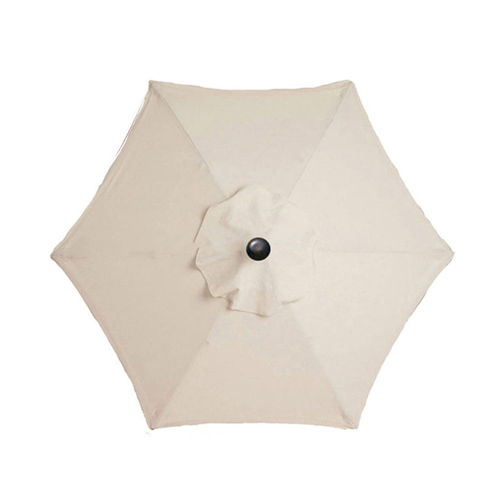 Sonnenschirm Ersatz 2.7m/3m,Sonnenschirm Stoffbezug 6 oder 8 Rippen,Baldachin Abdeckung Outdoor Mark