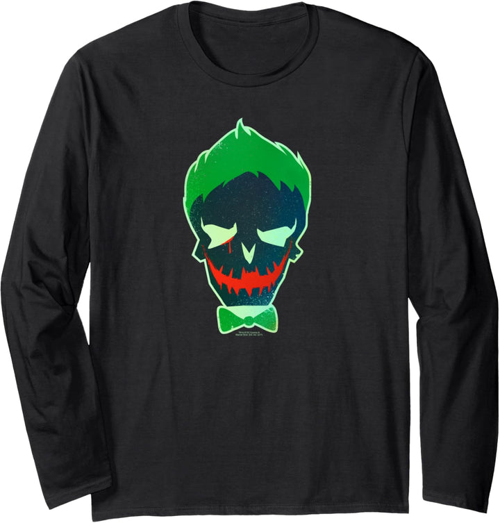 Suicide Squad Joker Skull Langarmshirt