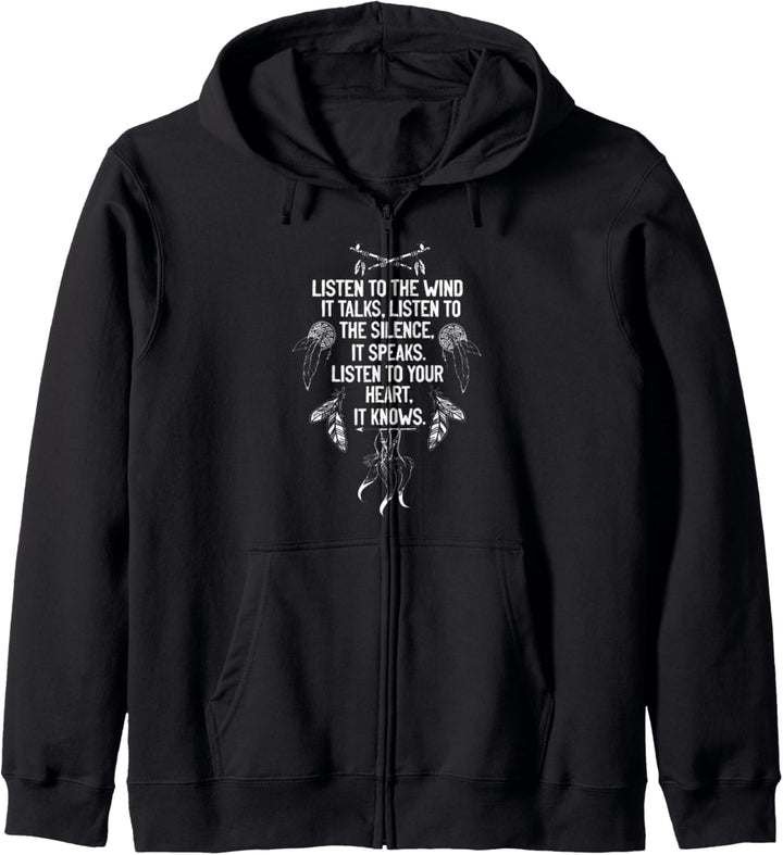 Native American Dreamcatcher Poem Women Kapuzenjacke