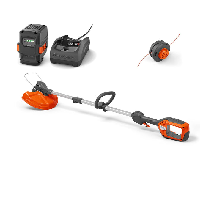 Husqvarna 215iL Akku-Rasentrimmer inkl. Akku und Ladegerät | Kabelloser Trimmer mit 36V bürstenlosem