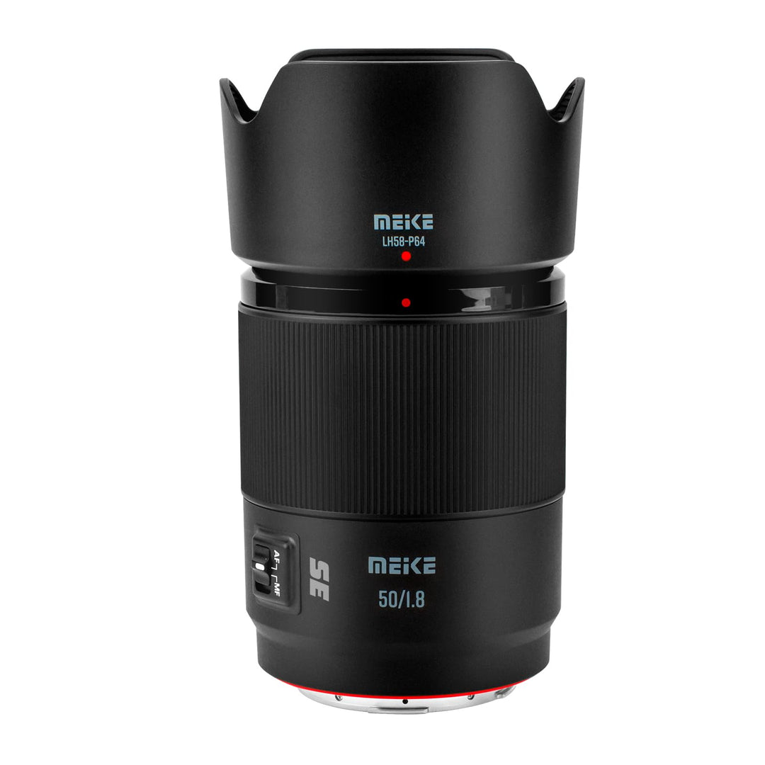 Meike 50mm F1.8 Vollformat AF STM Objektiv Standardblende Autofokus Festbrennweite Portraitobjektiv