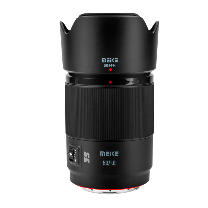 Meike 50mm F1.8 Vollformat AF STM Objektiv Standardblende Autofokus Festbrennweite Portraitobjektiv