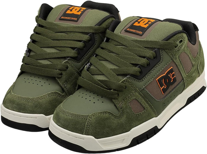 DC Shoes Court Graffik Se, Damen Sneaker 39 EU 310 Oliven Offwhite, 39 EU 310 Oliven Offwhite