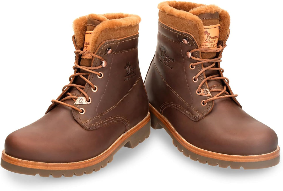 Panama Jack Panama 03 Damen Kalt gefüttert Classics Kurzschaft Stiefel & Stiefeletten 40 EU Cuero C0