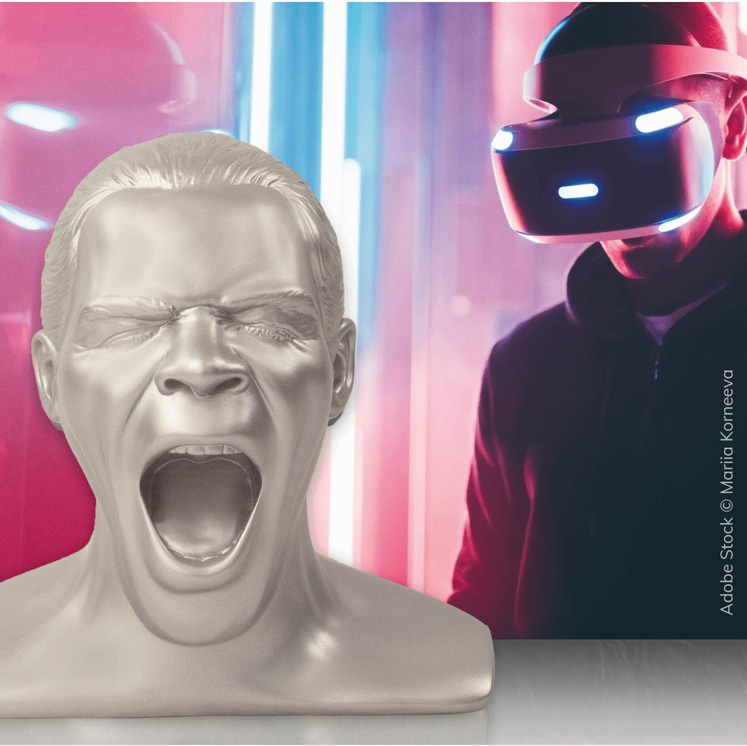 OEHLBACH Scream Unlimited Plus - exklusiver Kopfhörerständer in Form des legendären Oehlbach-Kopfes