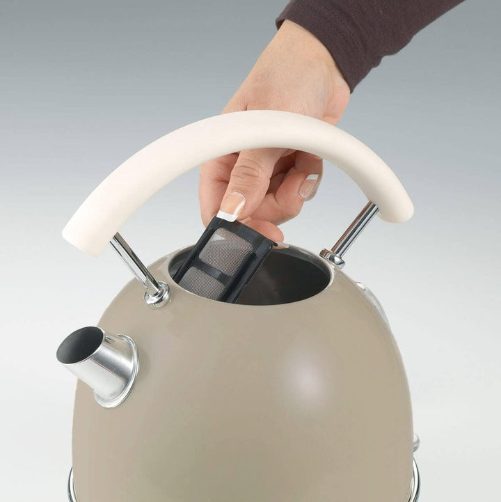 Théière Ariete 2877/03 Blanc 1,7 L Beige, Beige