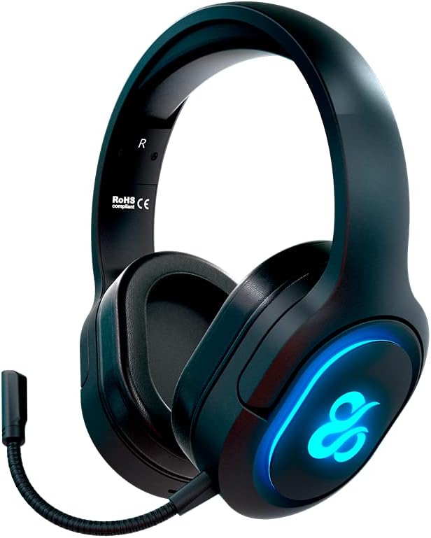 Newskill Scylla Gaming-Kopfhörer, kabellos, mit Mikrofon, vollständig abnehmbar, kompatibel mit PC,