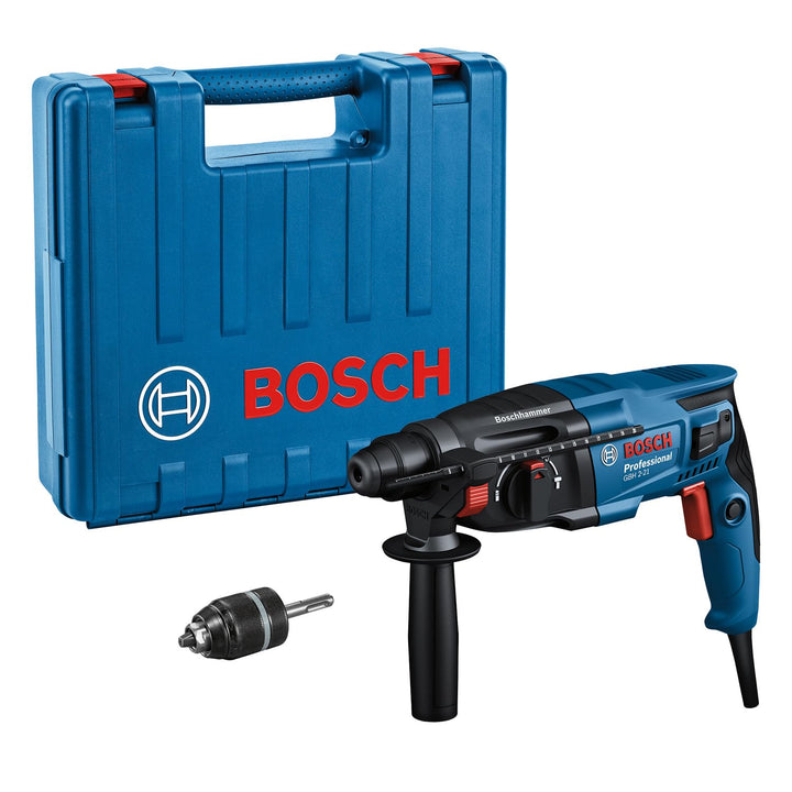 Bosch Professional Bohrhammer GBH 2-21 (mit SDS plus, inkl. Schnellspannbohrfutter mit SDS plus-Adap